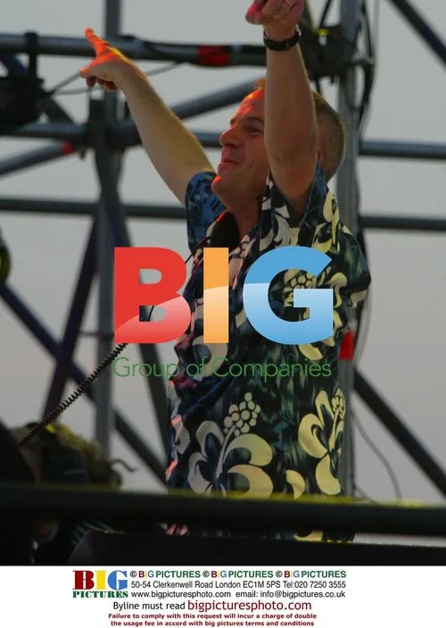 DJ Fat Boy Slim Performs in Brighton