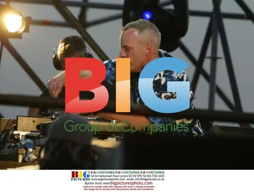 DJ Fat Boy Slim Performs for Brighton Fans