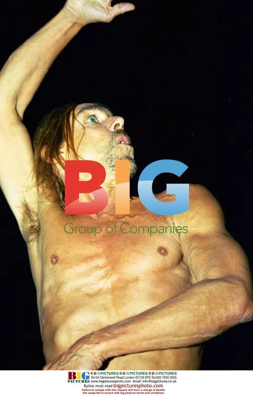 Iggy Pop Performing Topless in London