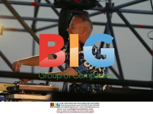 DJ Fat Boy Slim Performs in Brighton