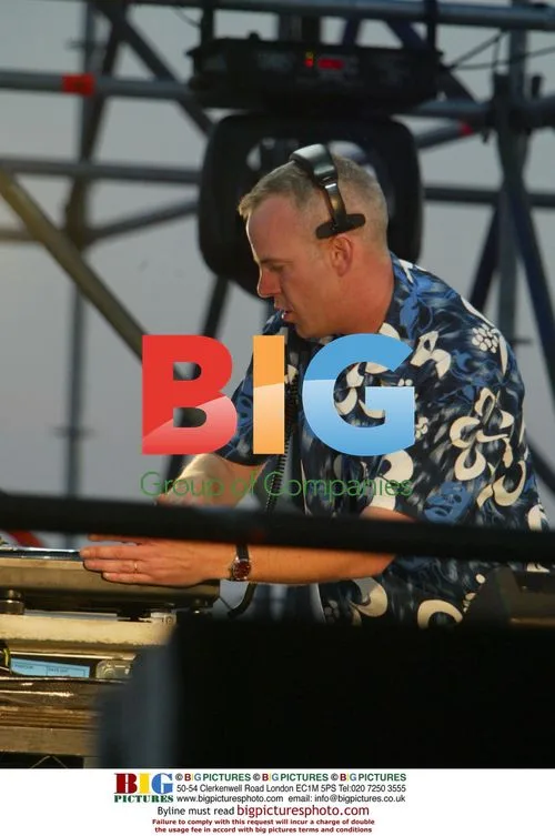 DJ Fat Boy Slim Performs for Fans in Brighton