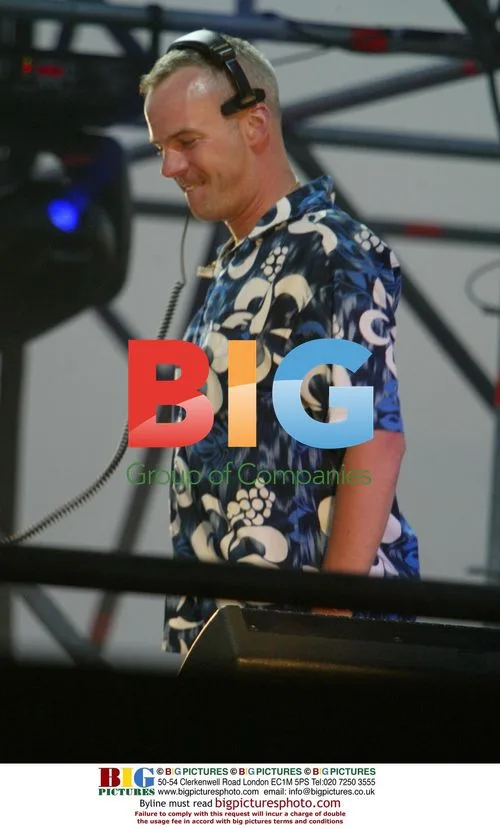 DJ Fat Boy Slim Performs in Brighton