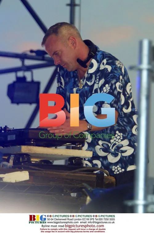 DJ Fat Boy Slim Performs in Brighton
