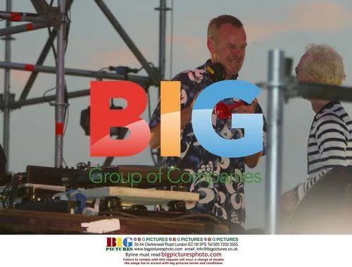 DJ Fat Boy Slim Performs in Brighton