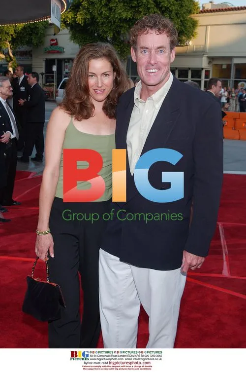 John C McGinley and Paula Fortunato at "K-19" Premiere