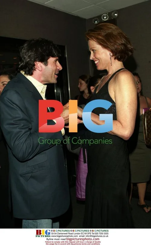Gary Winick and Sigourney Weaver at "Tadpole" premiere after-party