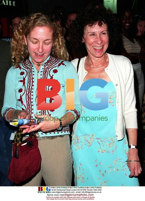 Rhea Pearlman and friend see Robin Williams