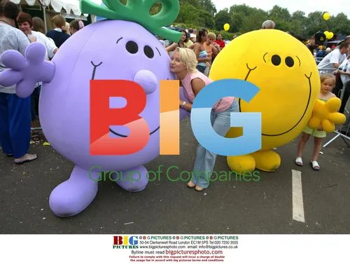 MALANDRA BURROWS at Childrens Party in London