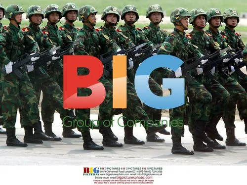 Military parade at PLA Army in Beijing