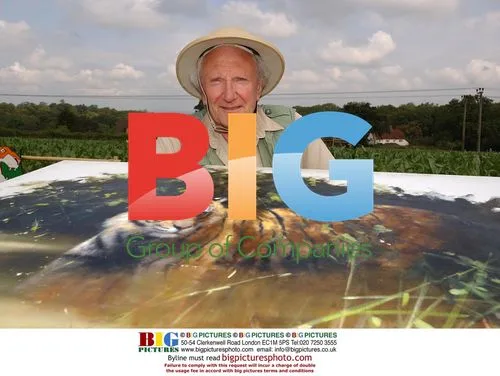 Wildlife Painter David Sheperd at Tiger Maze