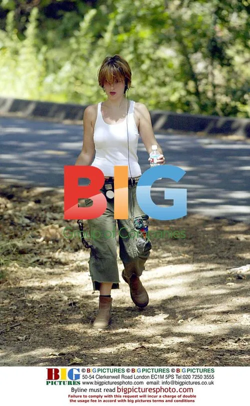 Winona Ryder Hikes in Hollywood Hills