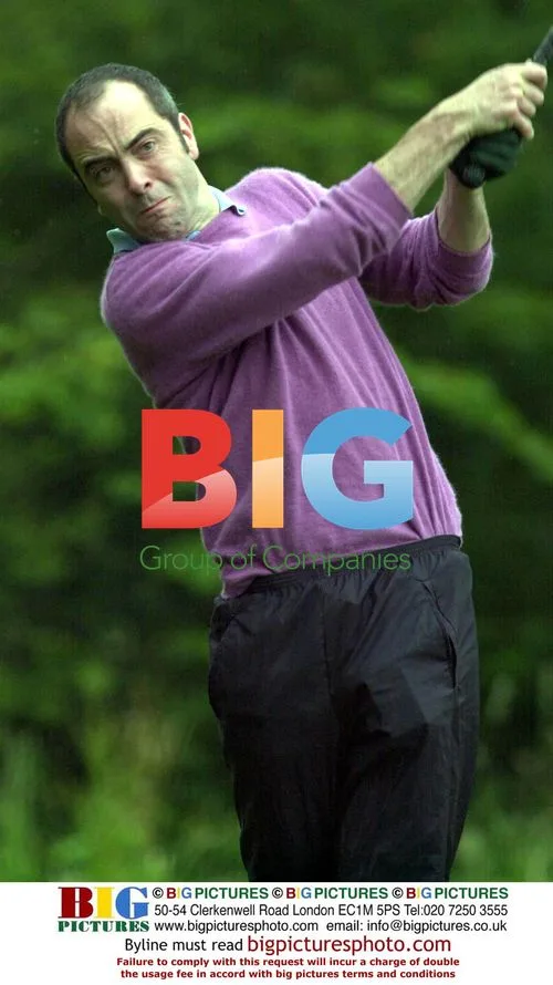 James Nesbitt Golfing at Alex Ferguson Classic