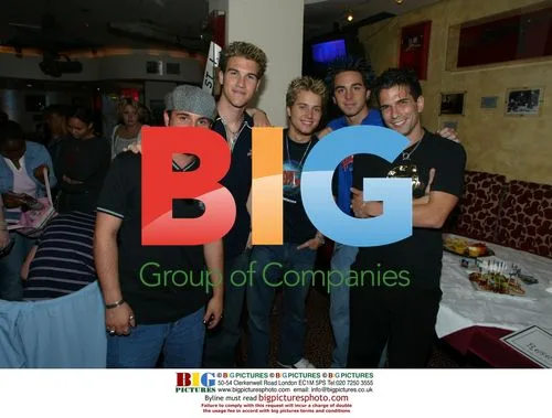 Boy Band 'Natural' and Manager at Planet Hollywood