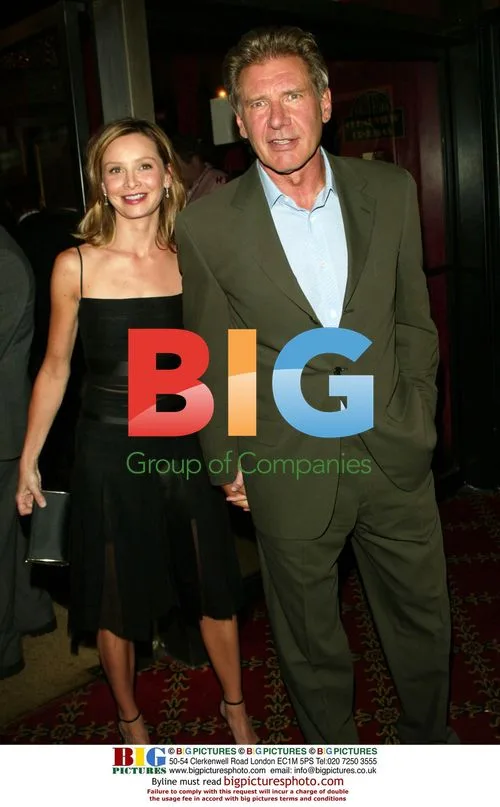 Harrison Ford and Calista Flockhart at K-19 Premiere