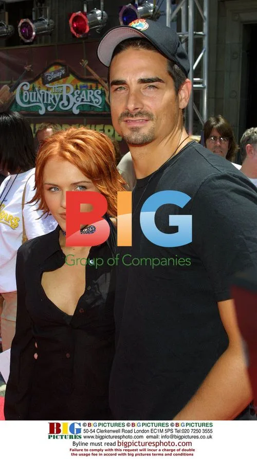 Krystal and Kevin Richardson at 'Country Bears' Premiere