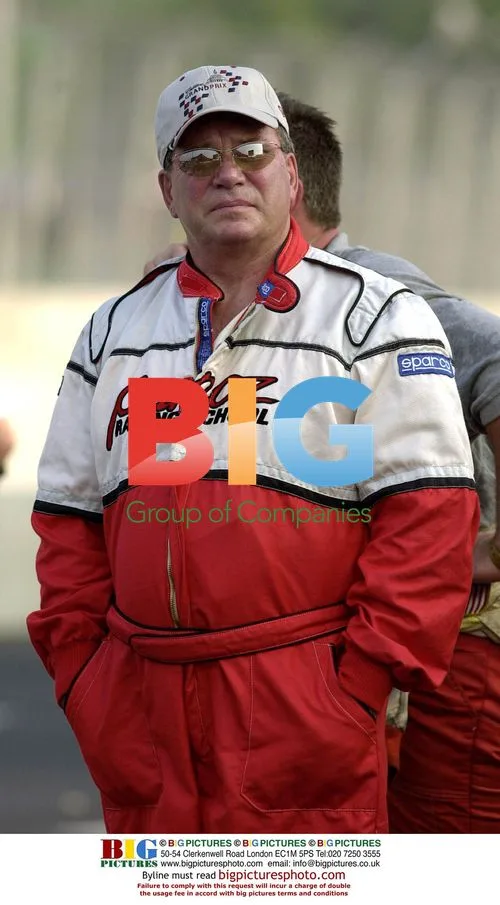William Shatner at Celebrity Pro-Am Race