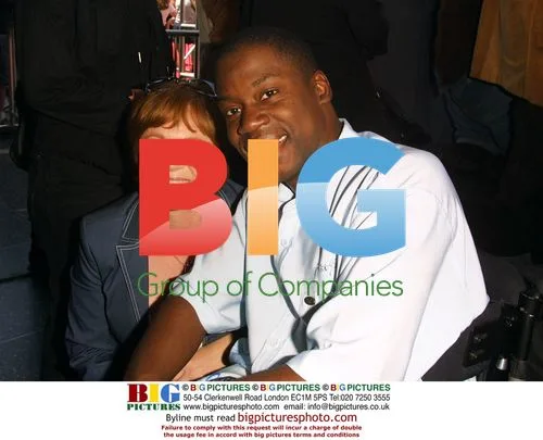 Meagan Fay and Daryl 'Chill' Mitchell at Country Bears Premiere
