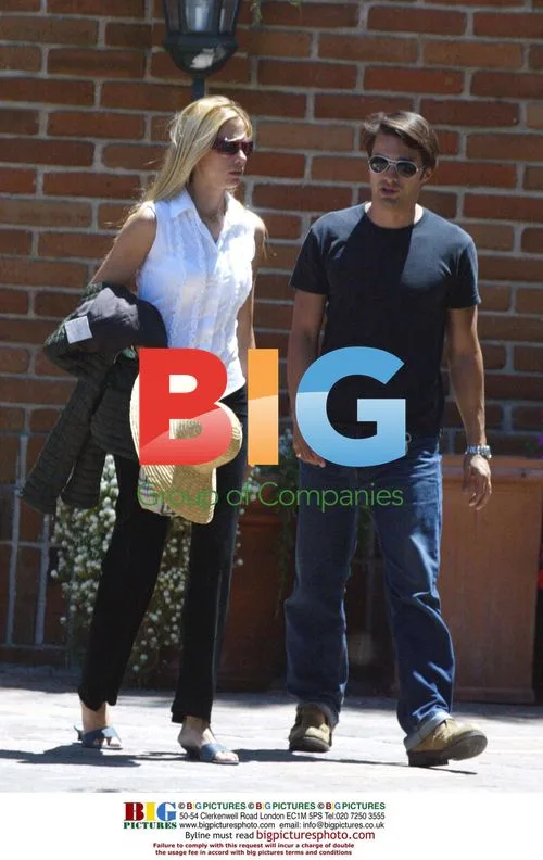 Olivier Martinez & Mira Sorvino in Malibu
