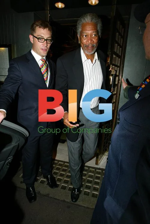 Morgan Freeman and Wife Leave Ivy Restaurant