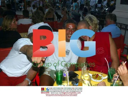 Samy Naceri Out with Friends in St Tropez