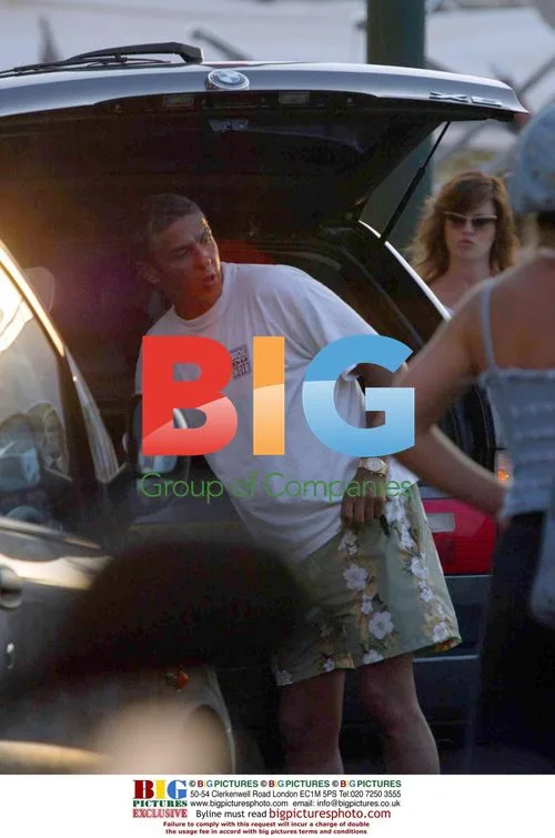 Samy Naceri out with friends in St Tropez