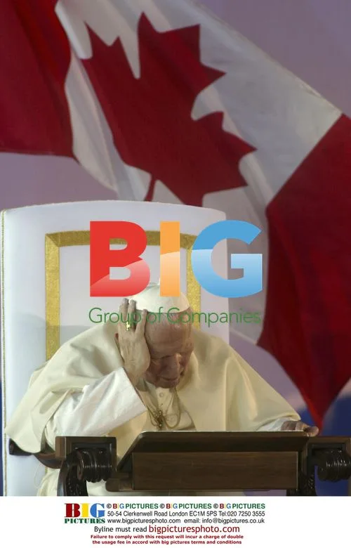 Pope John Paul II Arrives in Canada