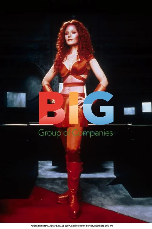 FARSCAPE cast in red and white costumes