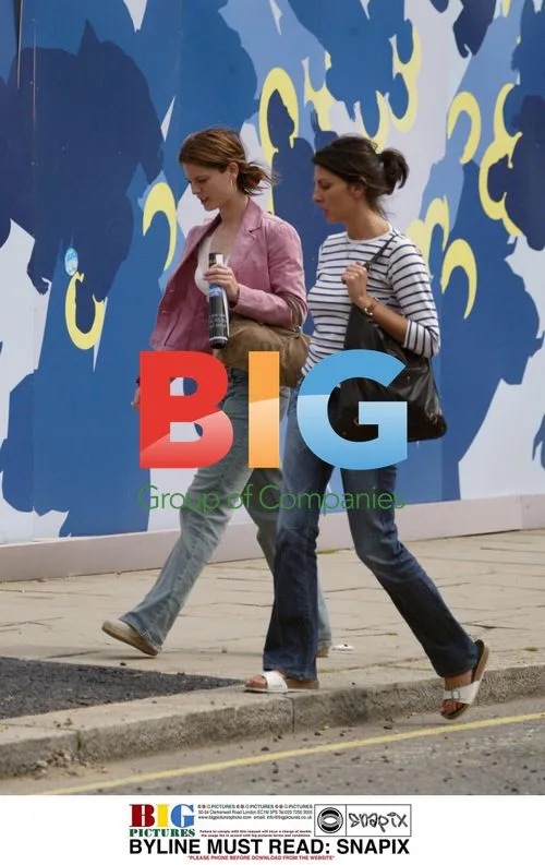 Emilia Fox and Gina Bellman Go Shopping in West London