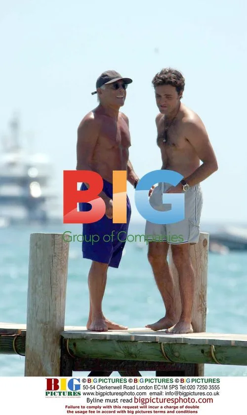 Armani at French Riviera with Friends