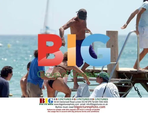 Celebs Relax on Armani's Yacht in France