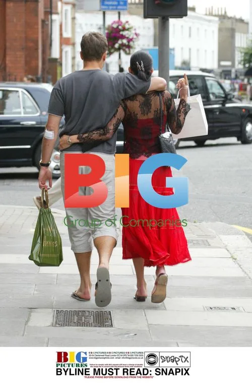 Sophie Anderton and Mark Bosnich Return From London Shopping