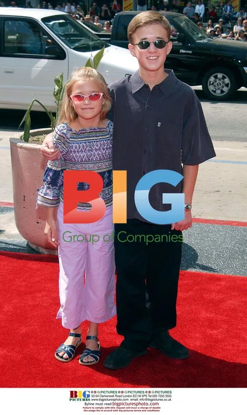 Haley Joel Osment and Emily at Spy Kids 2 Premiere