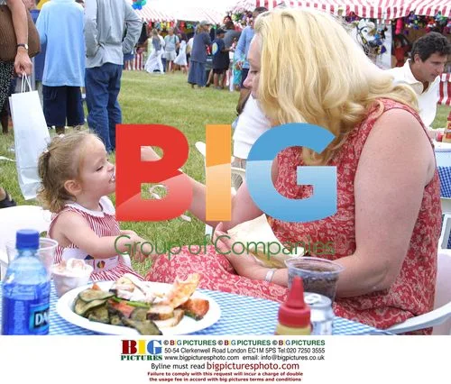 Kathy Moriarty and daughter attend charity event
