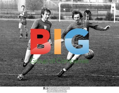 Sven Goran Eriksson and Bjorn Johansson in Football Match