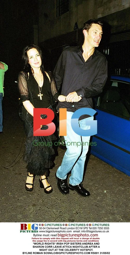 Irish Pop Sisters Andrea and Sharon Corr Night Out