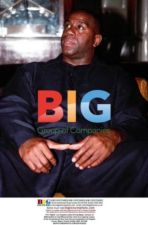 Magic Johnson at Billboardlive in Miami
