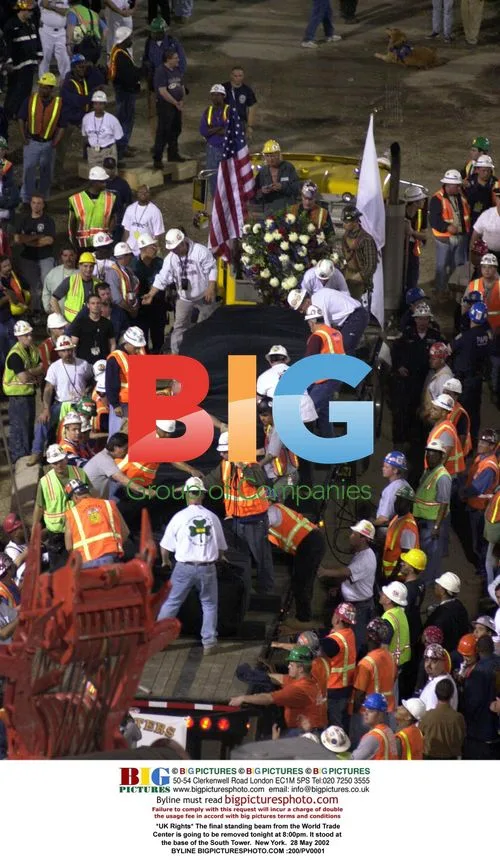 Last WTC South Tower beam removal