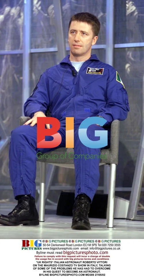 Italian Astronaut Roberto Vittori on TV Show