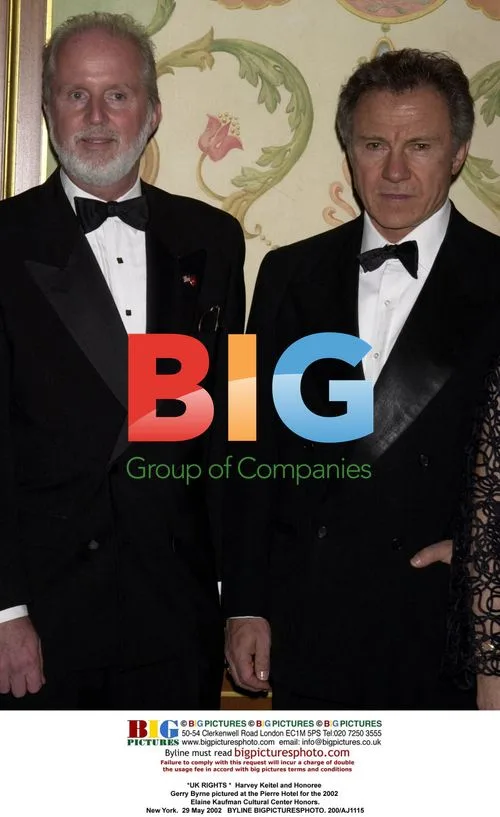 Harvey Keitel and Gerry Byrne at 2002 Cultural Center Honors
