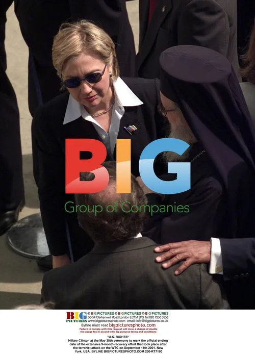 Hillary Clinton at 9/11 memorial ceremony