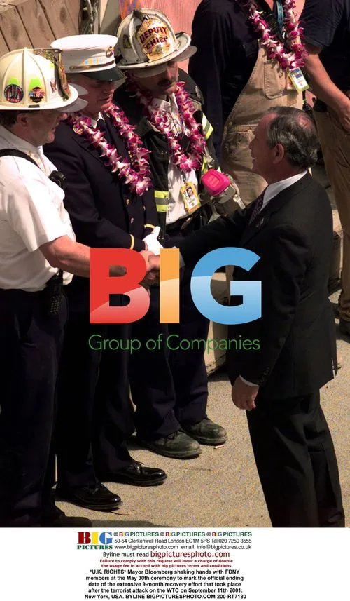 Mayor Bloomberg at 9/11 recovery effort ceremony