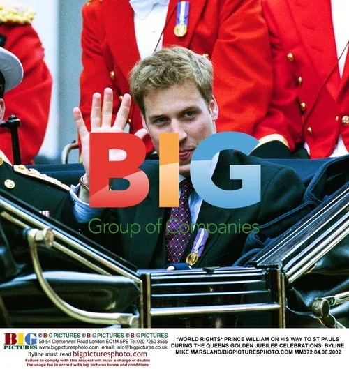 Prince William at Queen's Golden Jubilee
