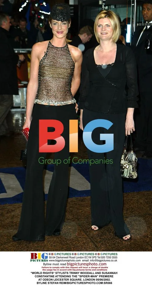 Trinny and Susannah at 'Spider-Man' Premiere
