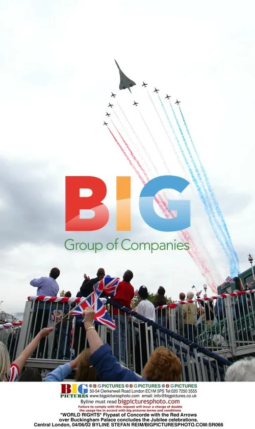Concorde Flypast Over Buckingham Palace