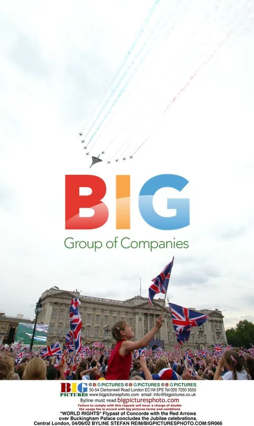 Concorde Flypast at Queen's Jubilee
