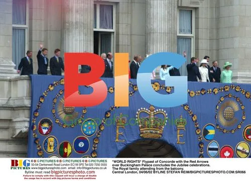 Concorde and Red Arrows flypast for Jubilee