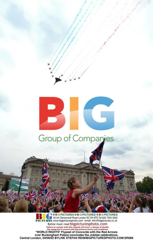 Concorde Flypast Over Buckingham Palace