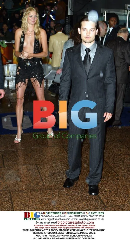 Tobey Maguire at Spider-Man Premiere