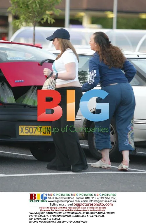 Natalie Cassidy Grocery Shopping