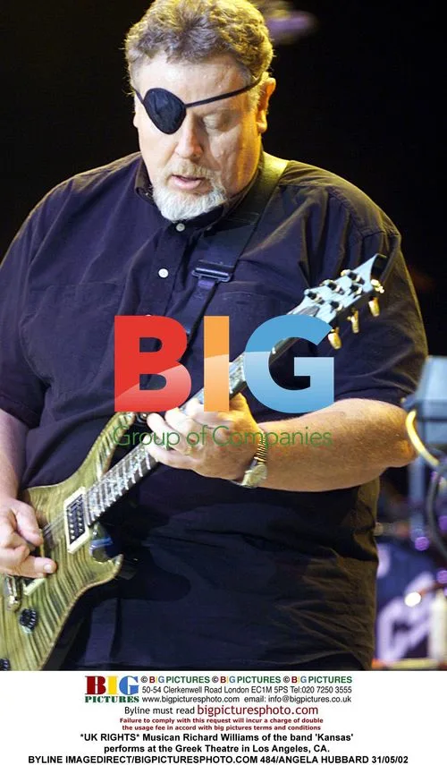 Richard Williams of Kansas performs at Greek Theatre
